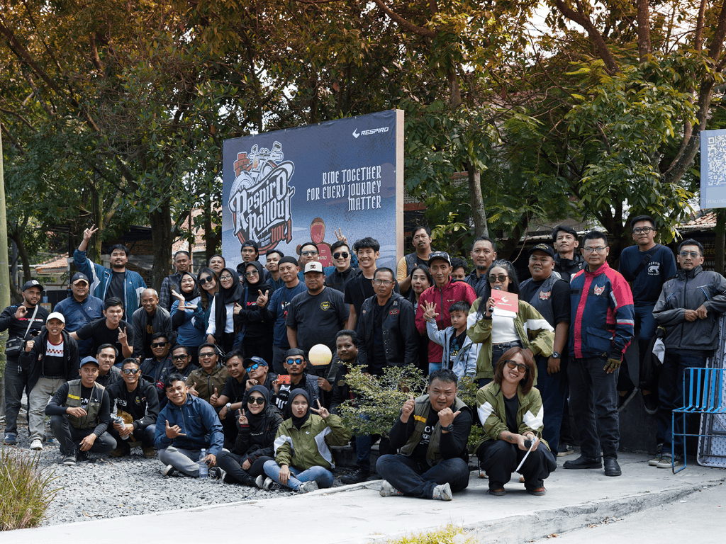 Respiro Roll-Out Vol. 1 Merayakan Hari Sepeda   Motor   Sedunia   Bersama   42 Komunitas Motor Jawa Barat