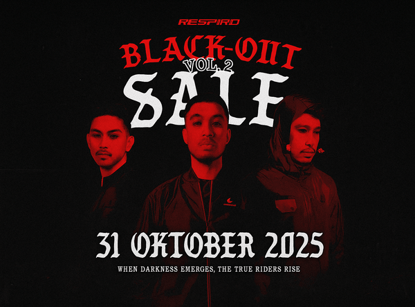 BLACK OUT SALE VOL.2: SENSASI BERBELANJA PRODUK RESPIRO DALAM KEGELAPAN