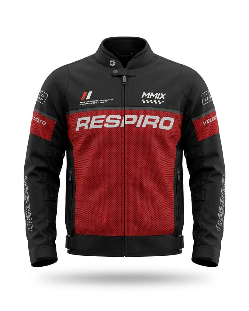 BROOKLYN JACKET Jackets Respiro BLACK/RED M 