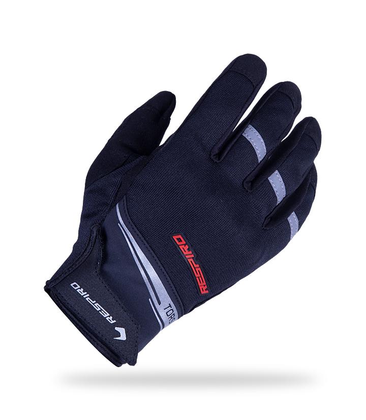 TORSIONE GLOVE Gloves Respiro BLACK/RED L  (4916561510459)