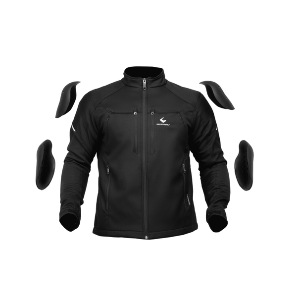 S-ORLANDO JACKET Jackets Respiro BLACK/BLACK M 