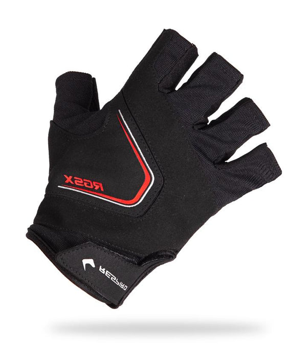 RGS X1 GLOVE Gloves Respiro BLACK / RED M  (4313313181755)